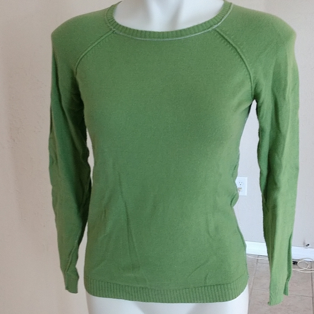 Condition issue Kersh CASHMERE blend Raglan Sleeve Sweater Kersh NWT - Picture 3 of 7